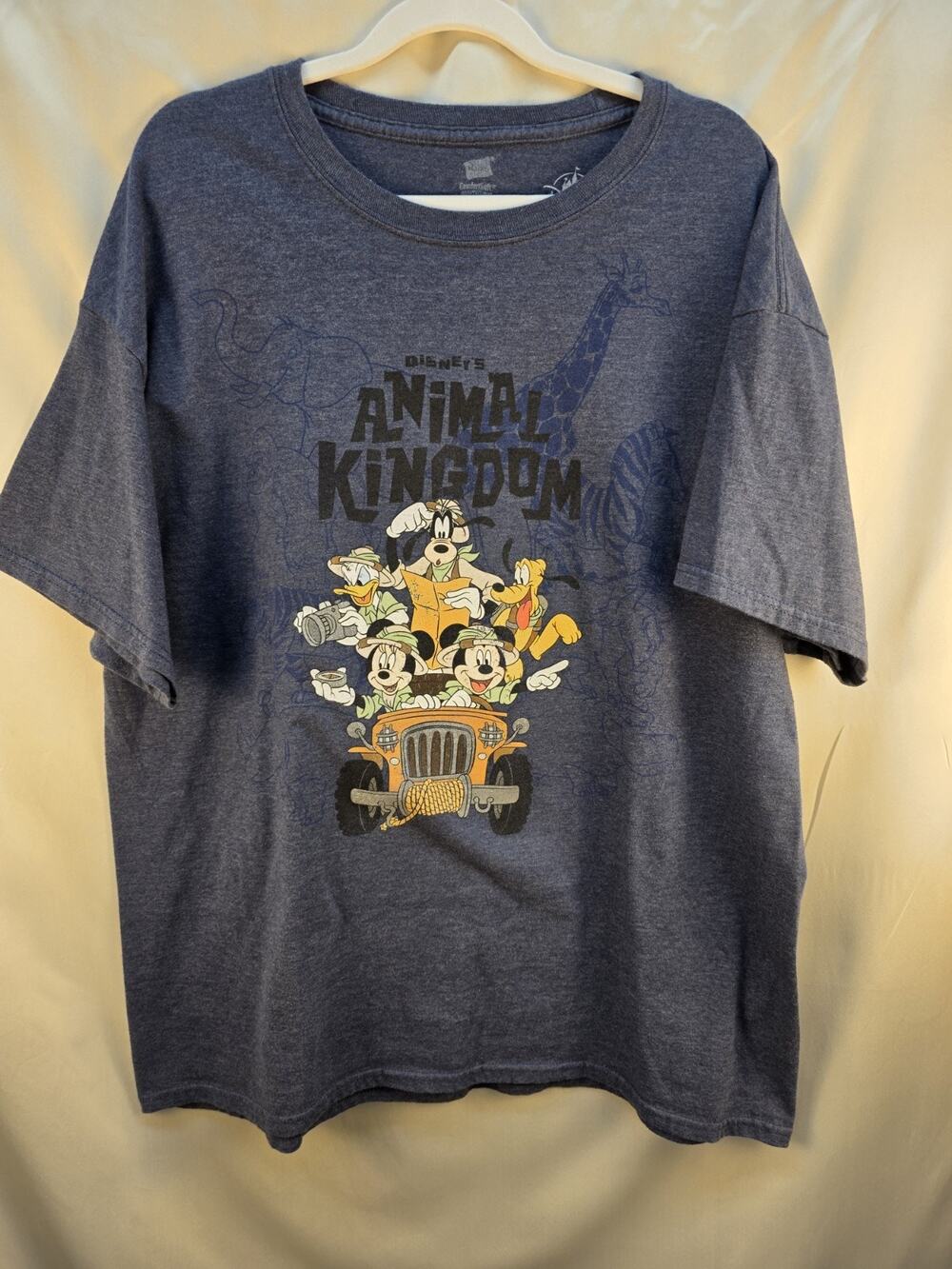 Disney Animal Kingdom Women's Size XL Tee Shirt Hanes Comfort Soft